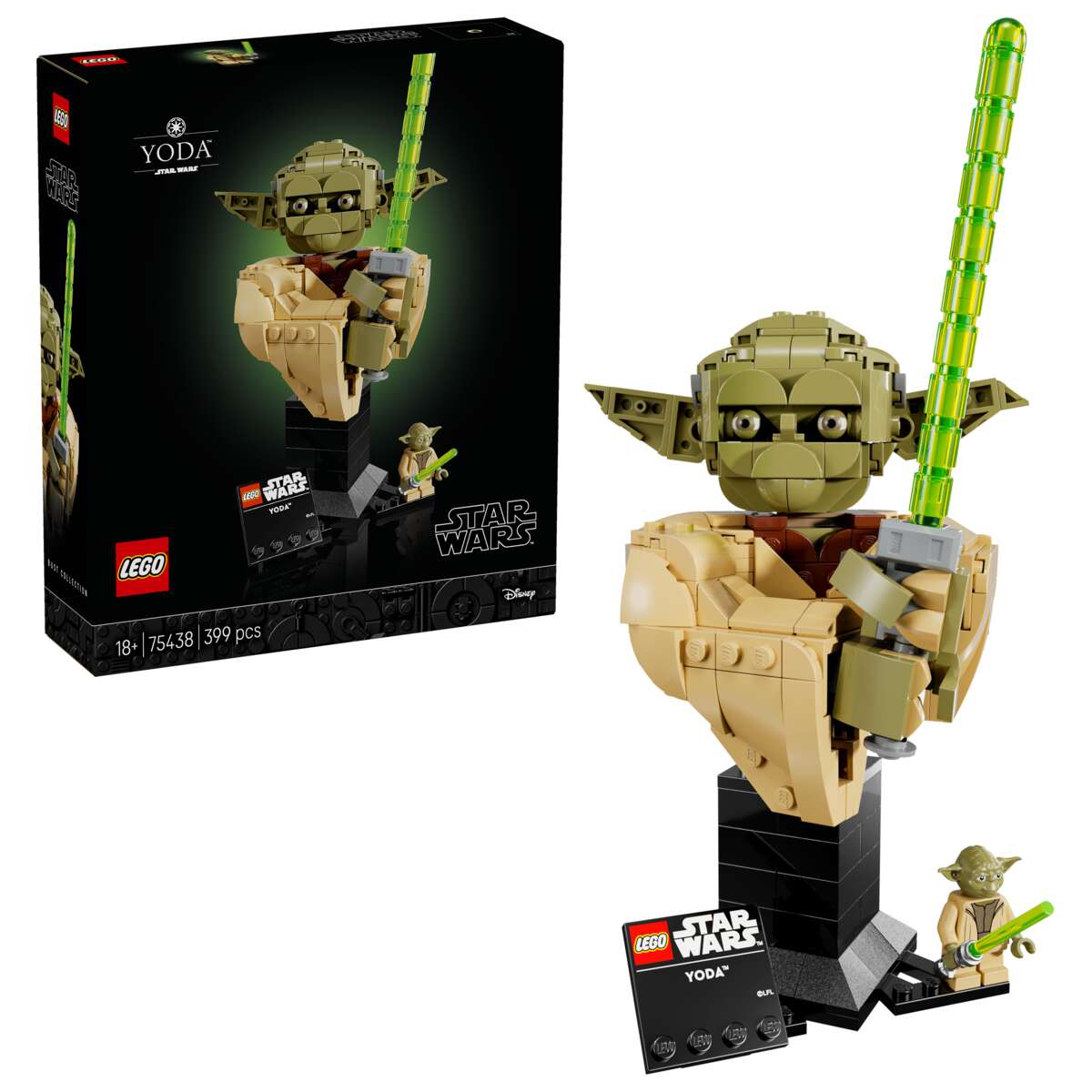 LEGO® Star Wars™ Byste av Yoda™ 75438