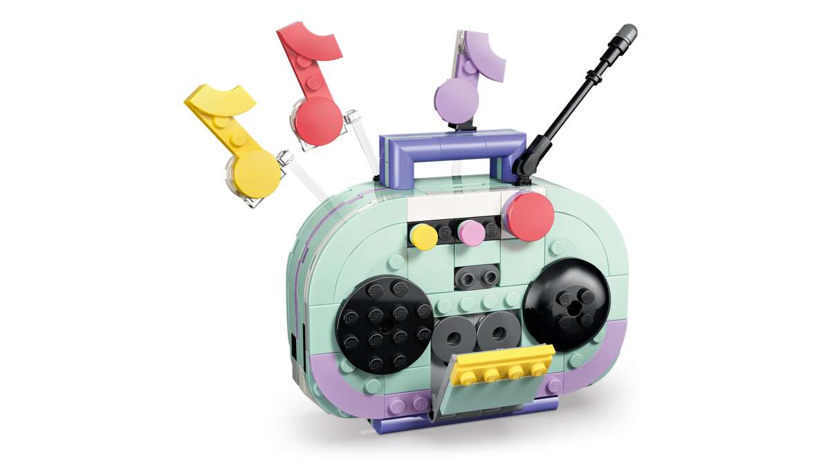 LEGO® Creator 3-i-1 Dekorativt flygel med katt 31392