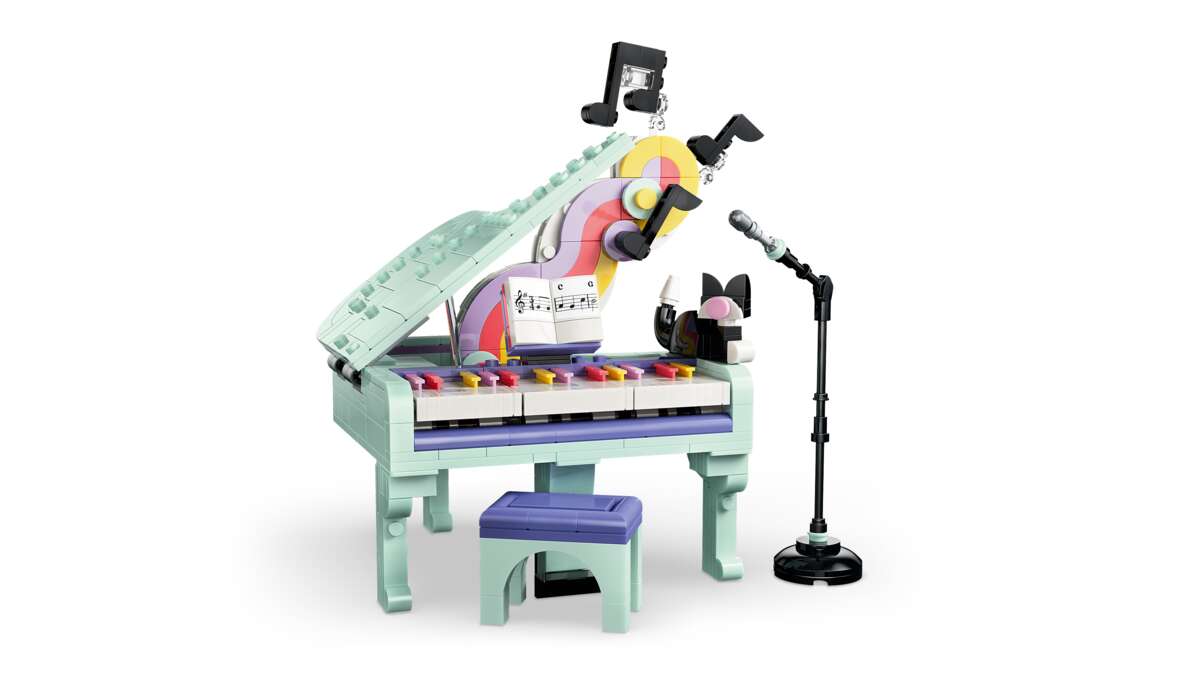 LEGO® Creator 3-i-1 Dekorativt flygel med katt 31392