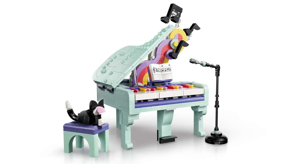 LEGO® Creator 3-i-1 Dekorativt flygel med katt 31392