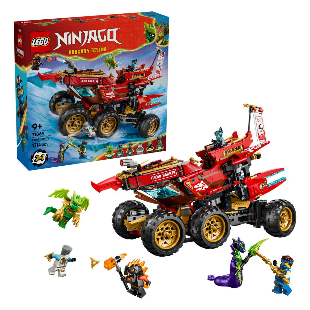LEGO® NINJAGO® Terreng-bounty 71869