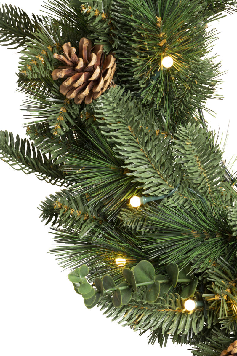 Krans 60 cm med LED-lys