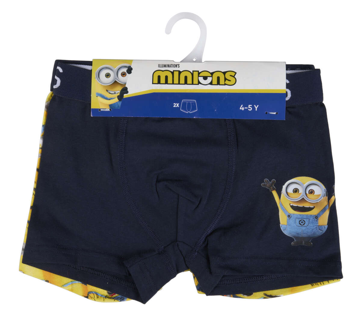 Minions boxer 2-pk barn