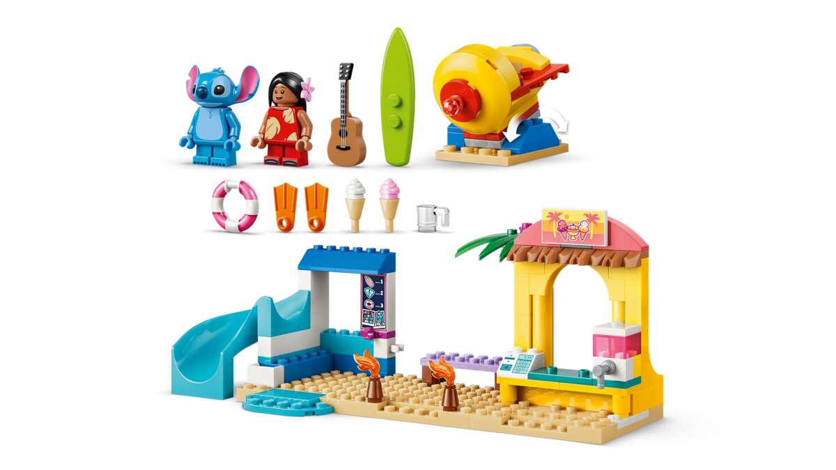 LEGO® ǀ Disney Strandtur med Lilo og Stitch 43280