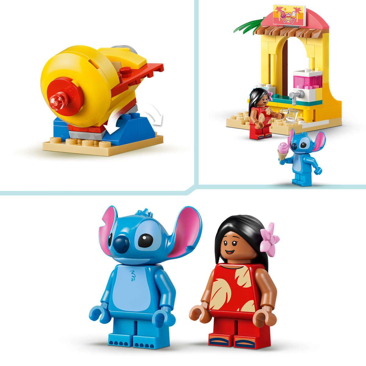 LEGO® ǀ Disney Strandtur med Lilo og Stitch 43280