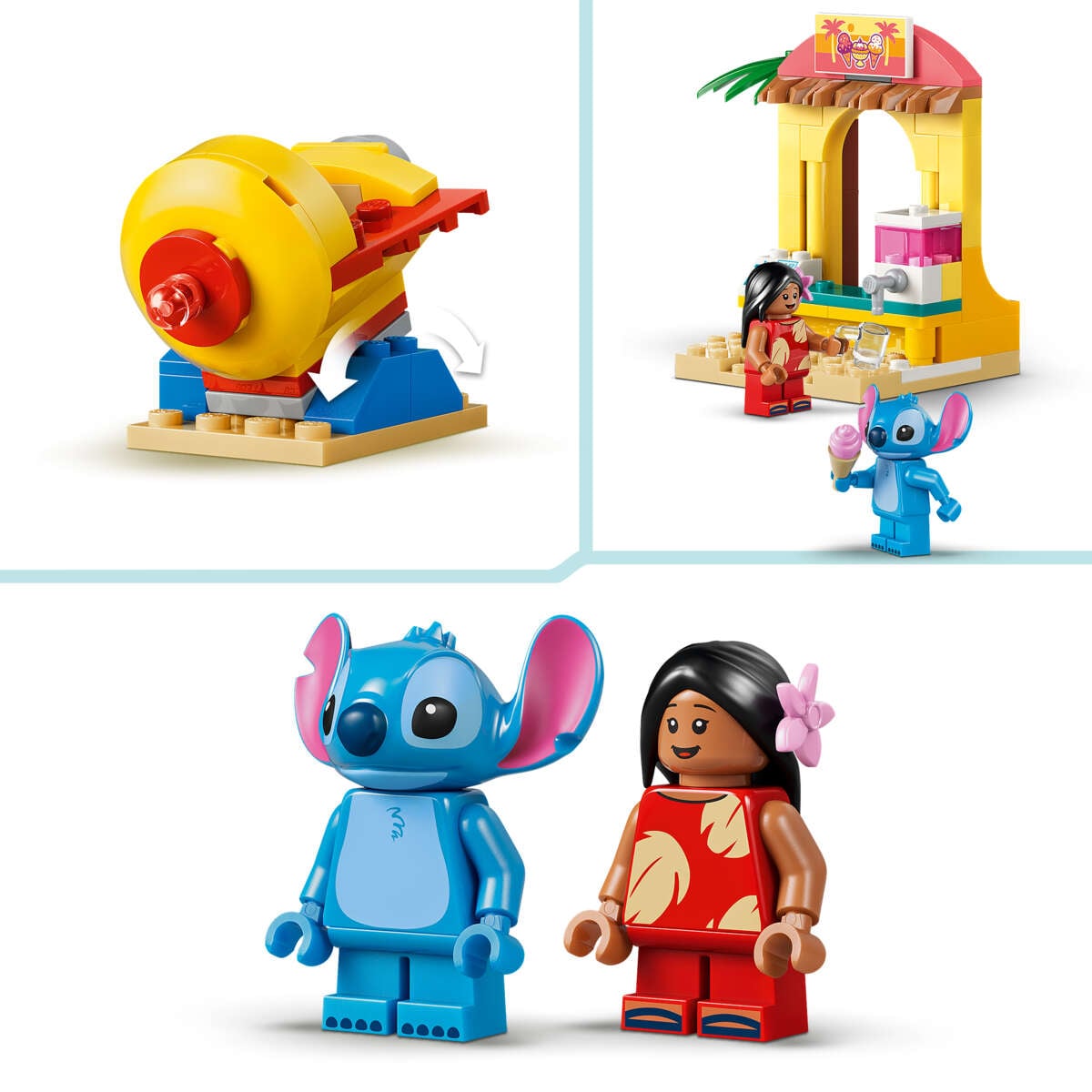 LEGO® ǀ Disney Strandtur med Lilo og Stitch 43280