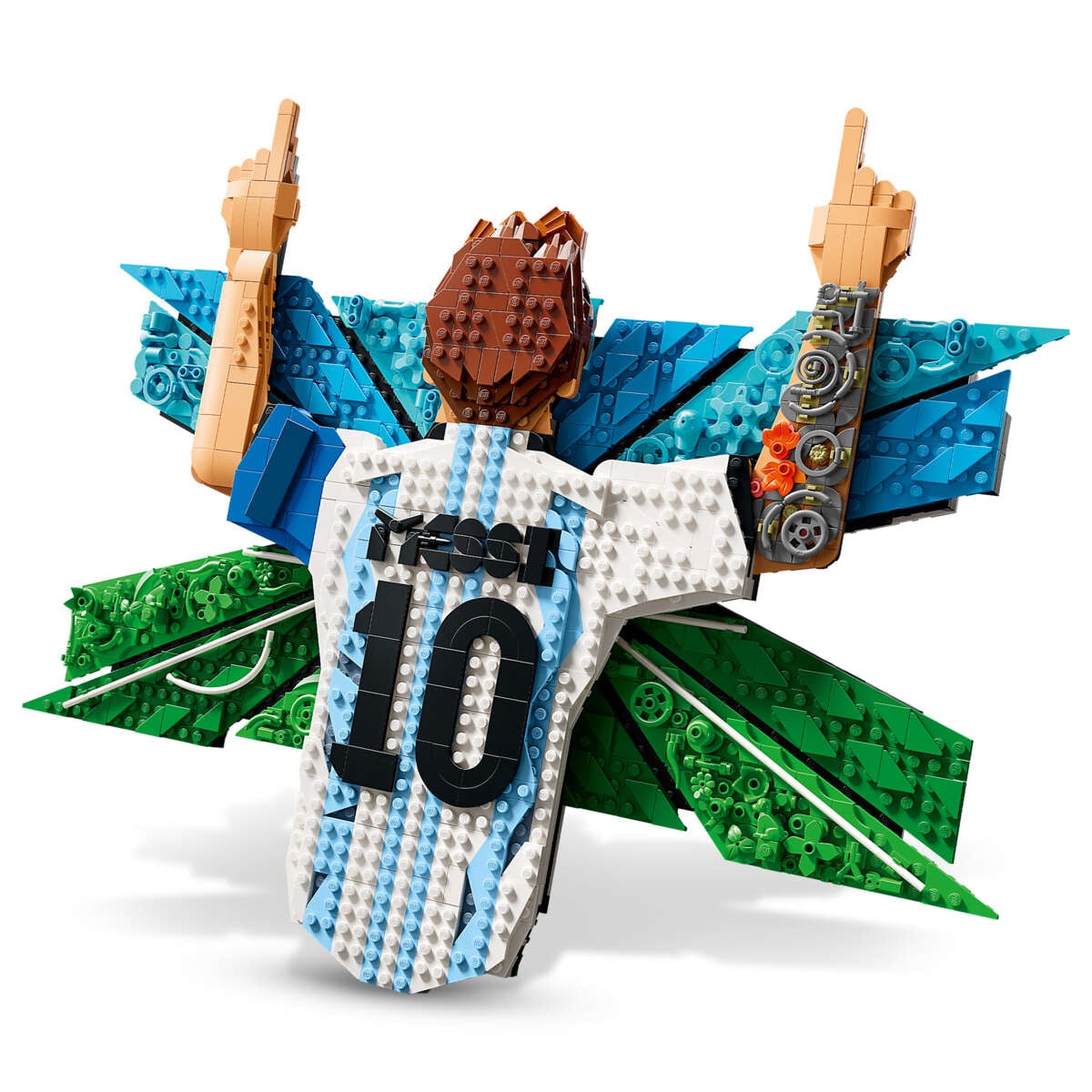 LEGO® Editions Lionel Messi feirer seieren 43018
