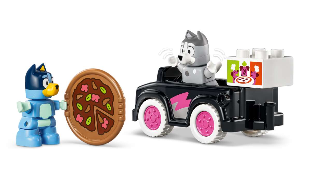 LEGO® DUPLO® Pizzajenter med Muffin og Bluey 10469