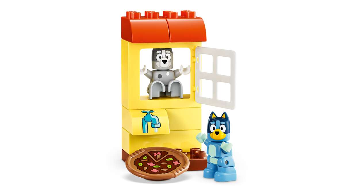 LEGO® DUPLO® Pizzajenter med Muffin og Bluey 10469