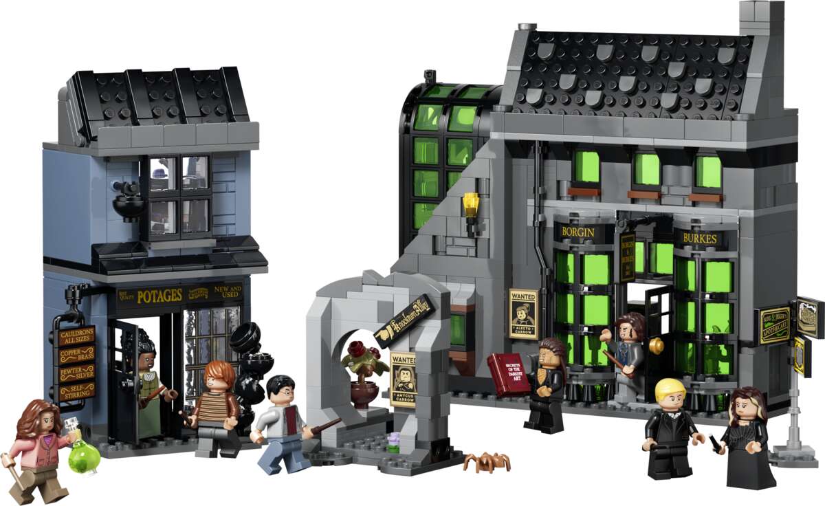 LEGO® Harry Potter™ Magibutikker i Spindelsmuget 76471