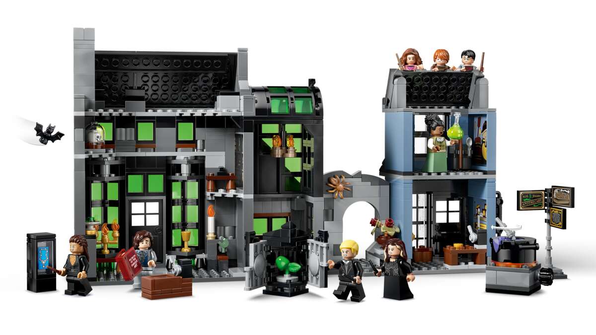 LEGO® Harry Potter™ Magibutikker i Spindelsmuget 76471