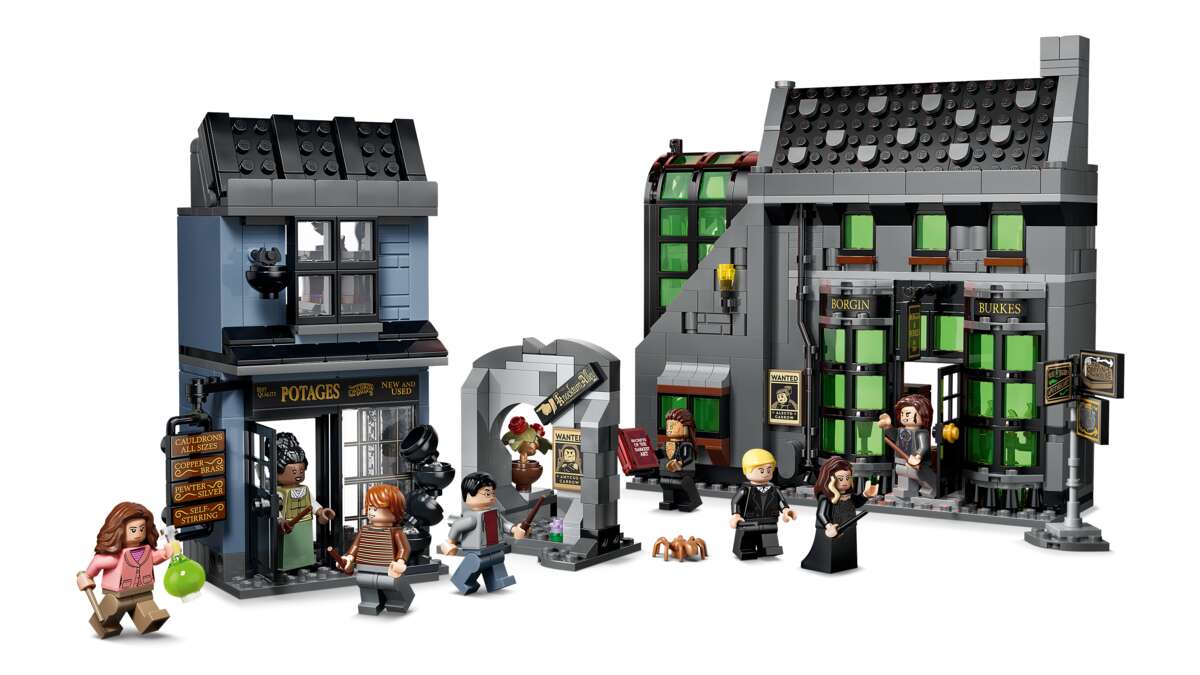LEGO® Harry Potter™ Magibutikker i Spindelsmuget 76471