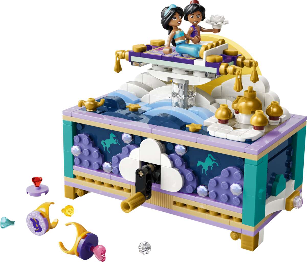 LEGO® ǀ Disney Princess Sjasmin med smykkeskrin 43295