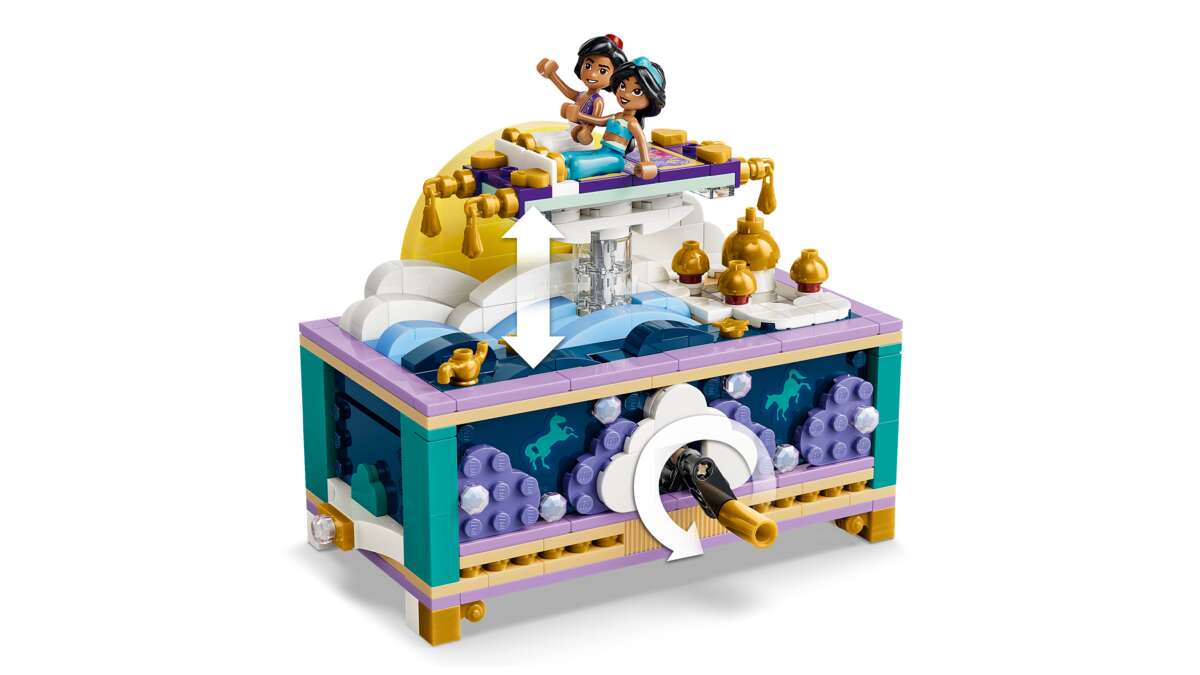 LEGO® ǀ Disney Princess Sjasmin med smykkeskrin 43295