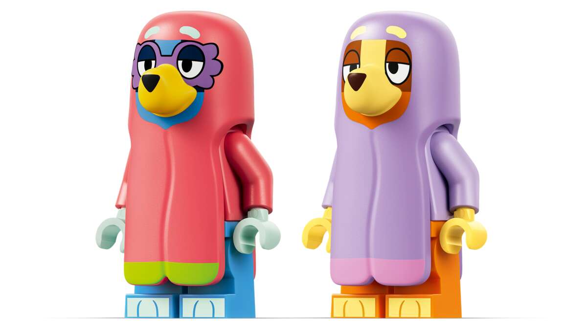 LEGO® Bluey Bestemødrene Bingo og Bluey 11216