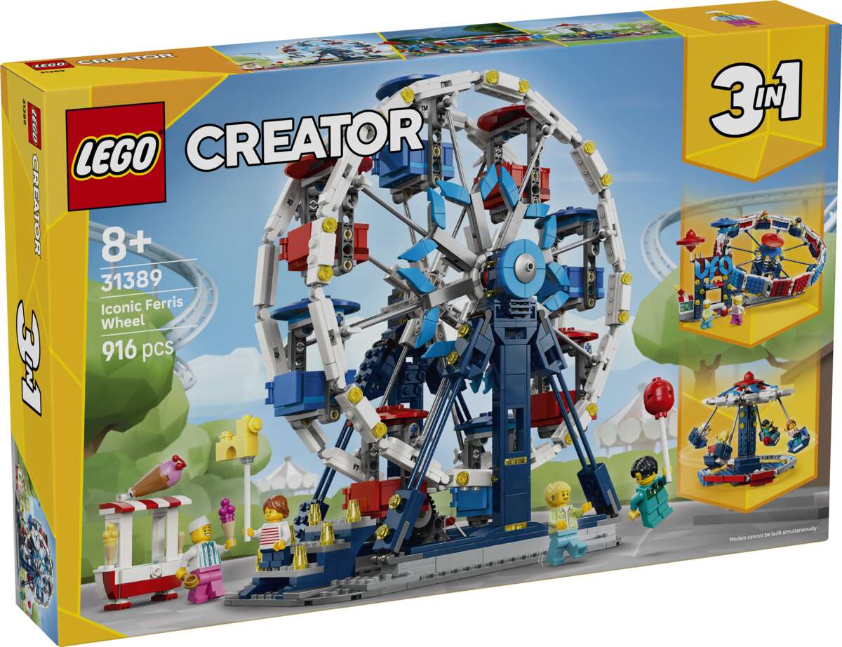 LEGO® Creator Iconic Klassisk pariserhjul 31389