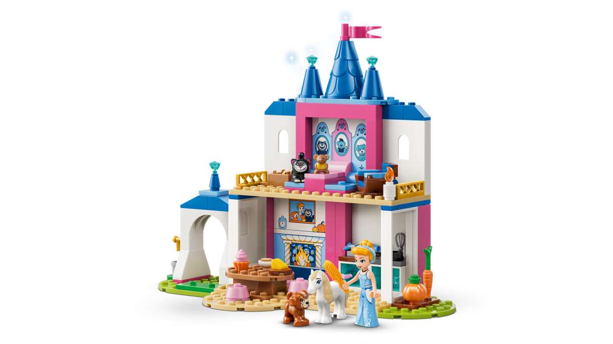 LEGO® ǀ Disney Princess Slott med Askepott og dyrevennene 43283