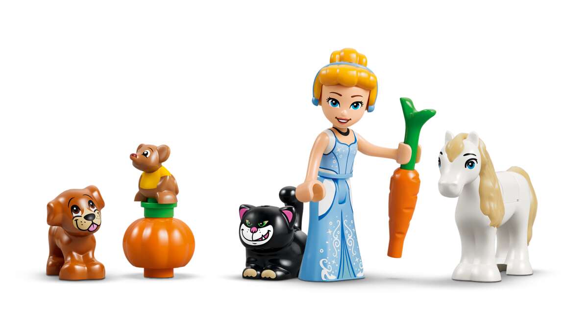 LEGO® ǀ Disney Princess Slott med Askepott og dyrevennene 43283