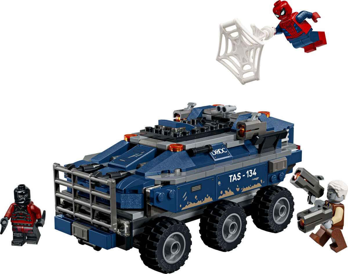 LEGO® ǀ Marvel Spider-Man og fangetransporten 76349
