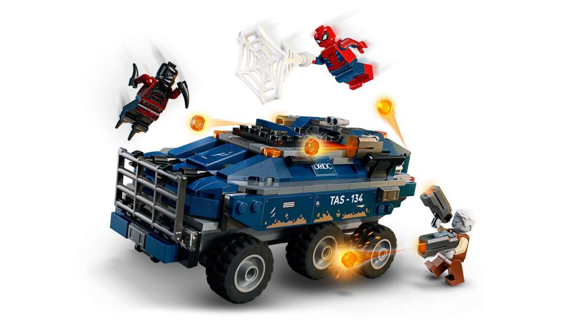 LEGO® ǀ Marvel Spider-Man og fangetransporten 76349