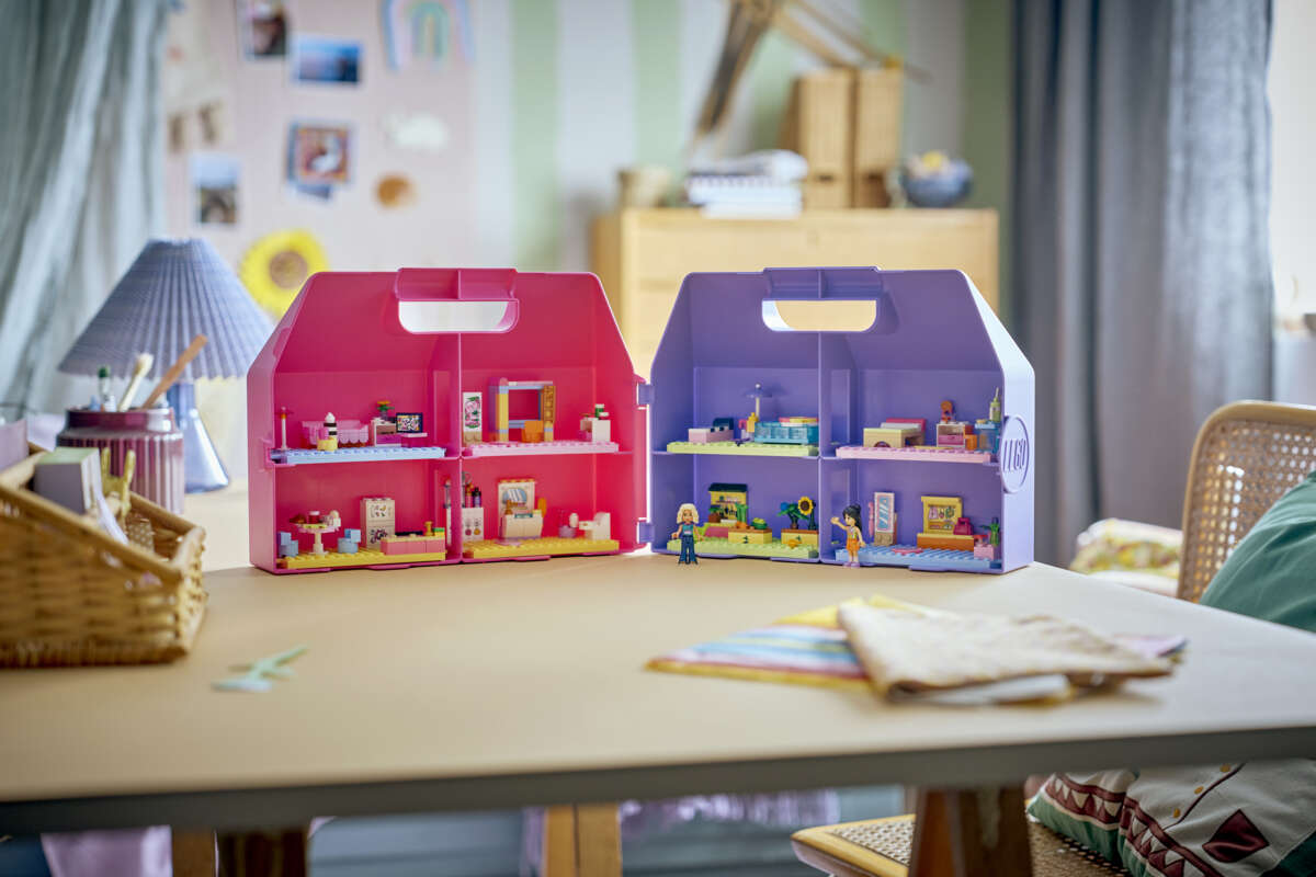 LEGO® Friends Kreativ koffert med dukkehus 42697