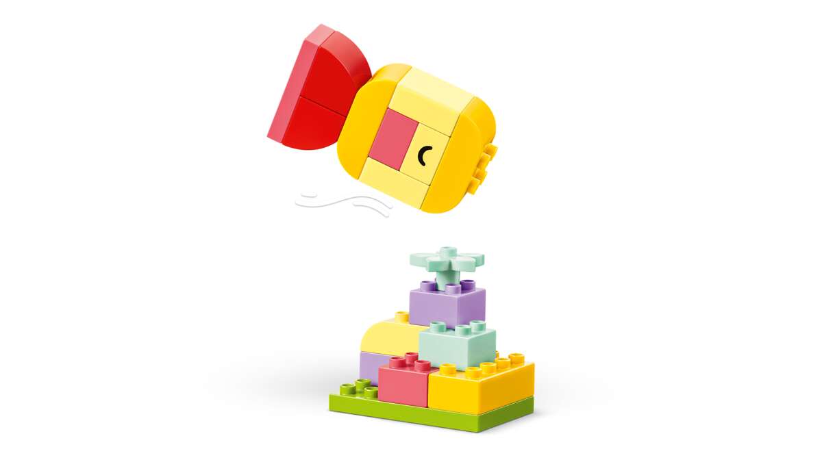 LEGO® DUPLO® Classic Kreativitetsboks med fargerike klosser 10479