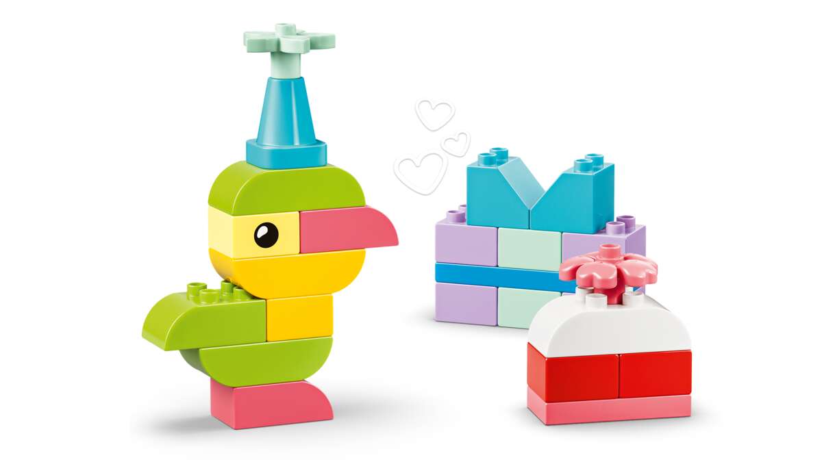 LEGO® DUPLO® Classic Kreativitetsboks med fargerike klosser 10479