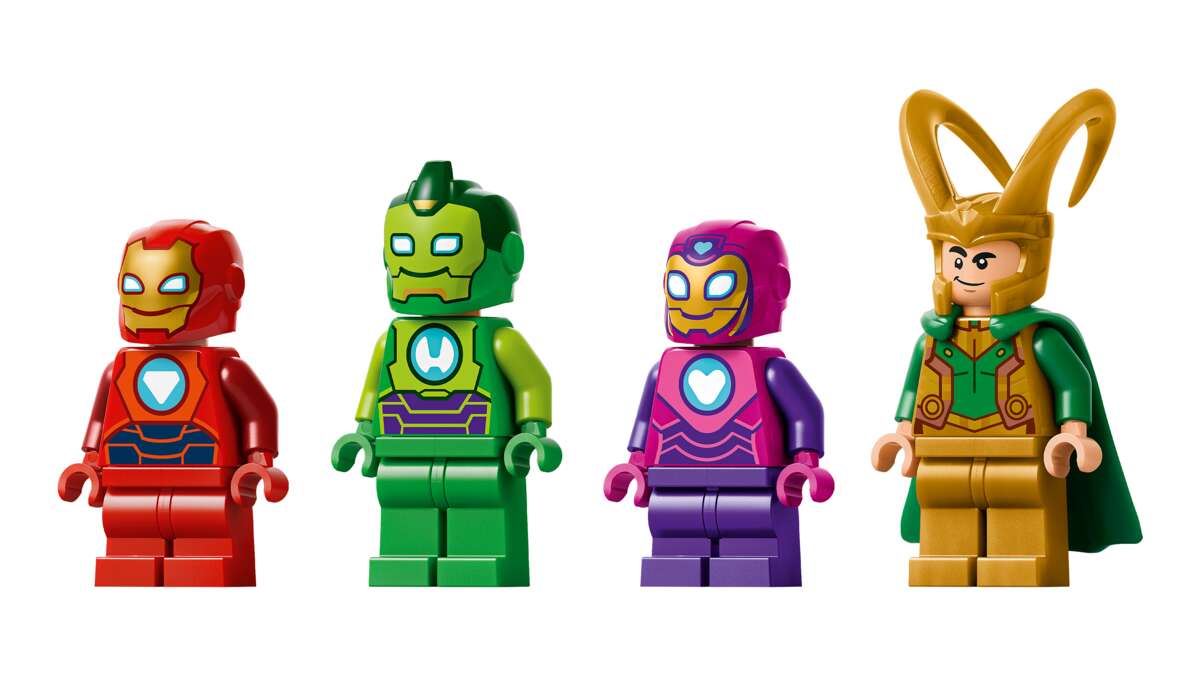 LEGO® ǀ Marvel Iron Man og hans utrolige venner Loki mot Team Iron Man 11211