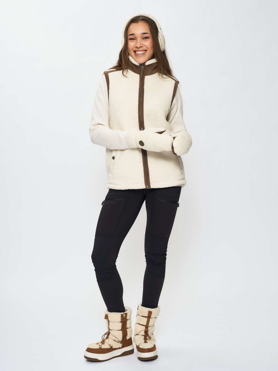Skogstad Una pilefleece vest dame