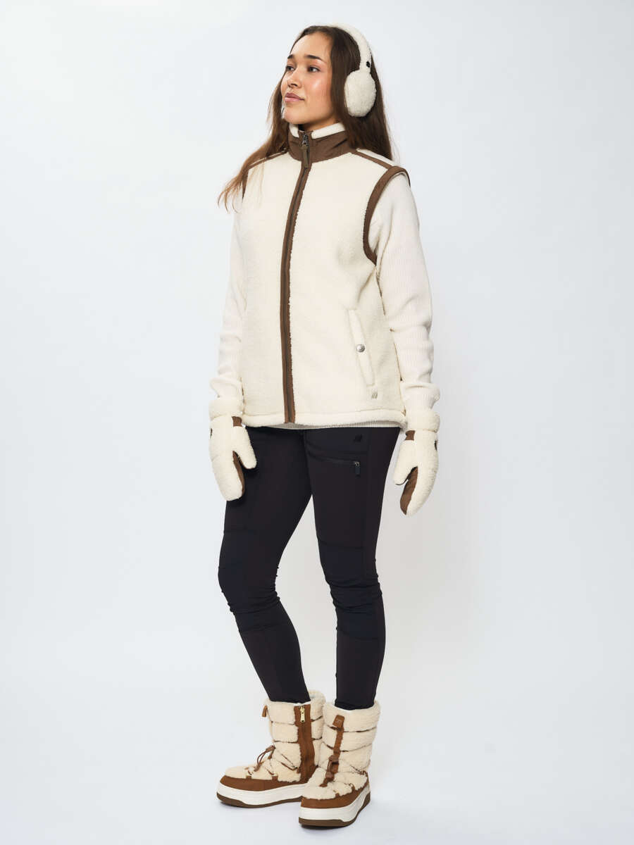 Skogstad Una pilefleece vest dame