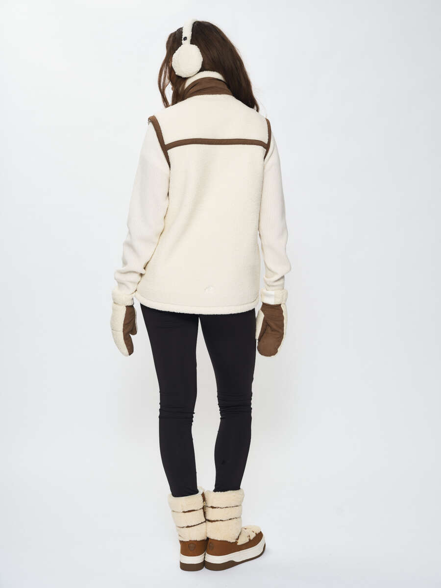 Skogstad Una pilefleece vest dame