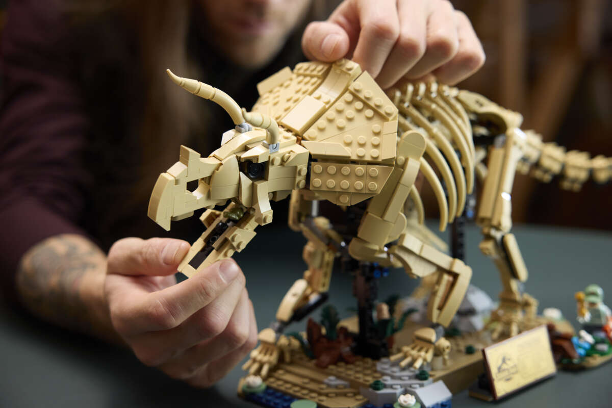 LEGO® Jurassic World Dinosaurfossiler: Triceratops 77985