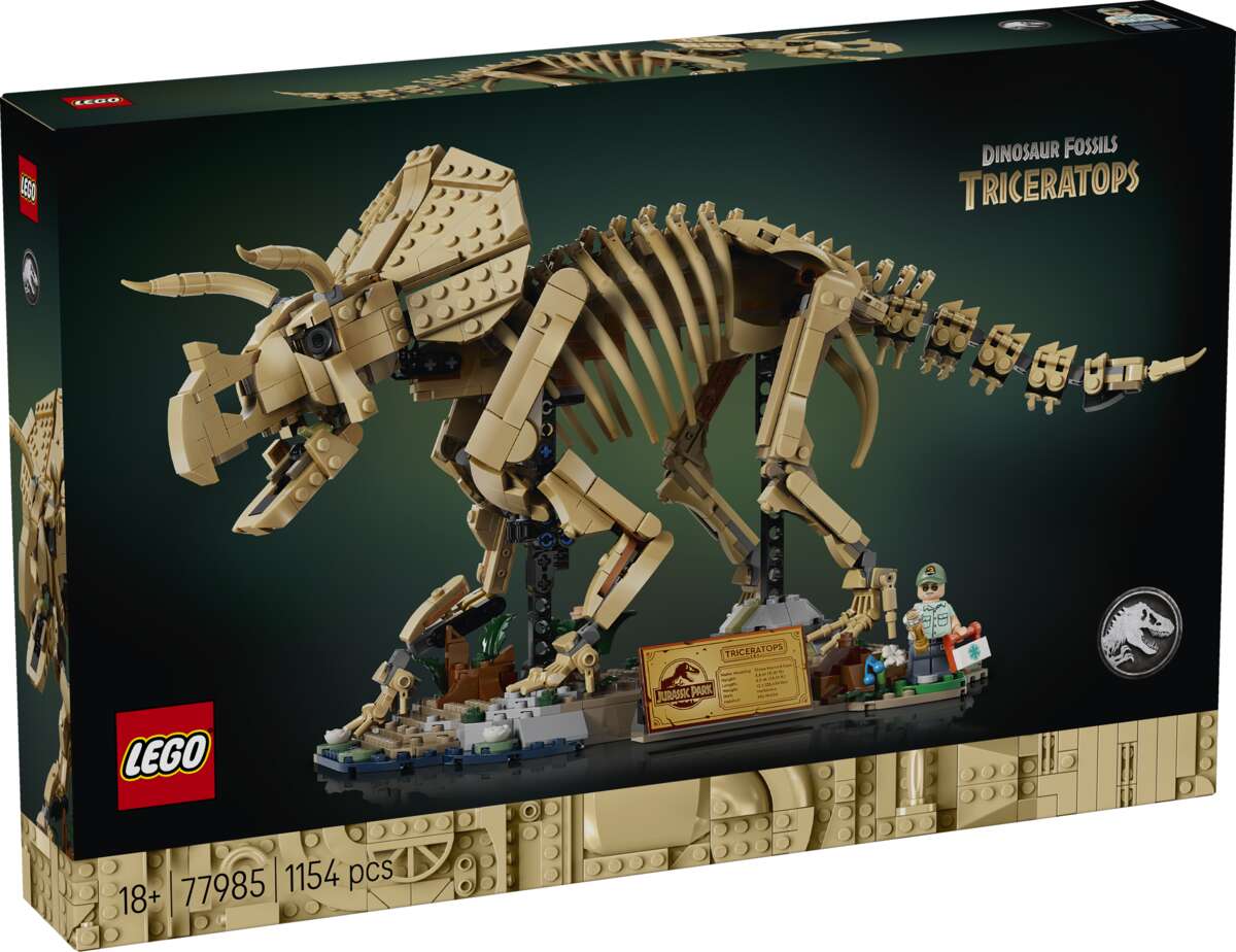 LEGO® Jurassic World Dinosaurfossiler: Triceratops 77985
