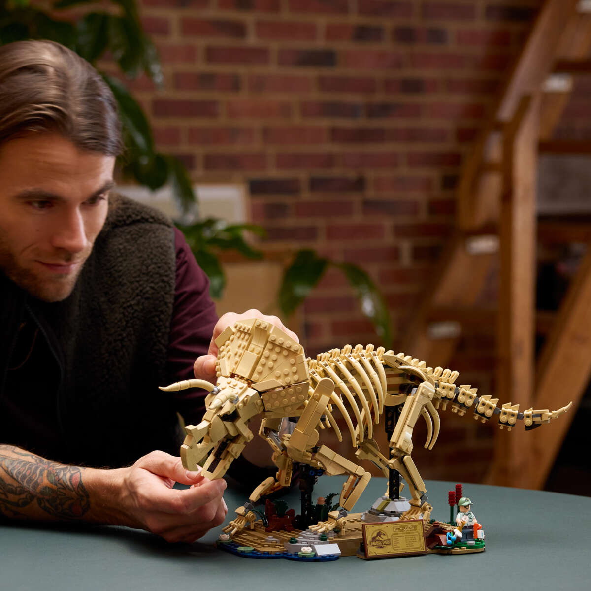 LEGO® Jurassic World Dinosaurfossiler: Triceratops 77985