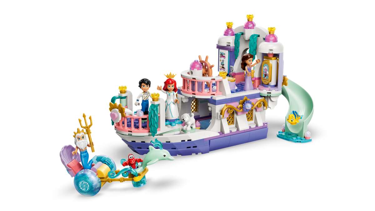 LEGO® ǀ Disney Princess Prinsesse Ariels bryllupsbåt 43299