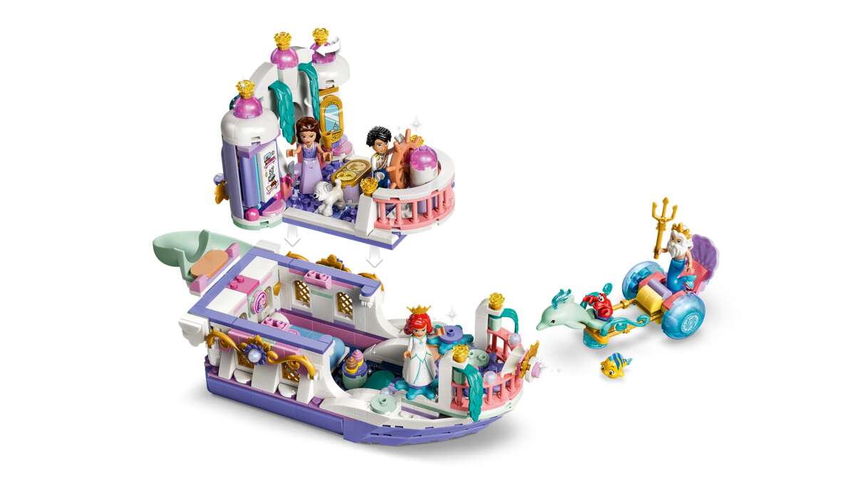 LEGO® ǀ Disney Princess Prinsesse Ariels bryllupsbåt 43299
