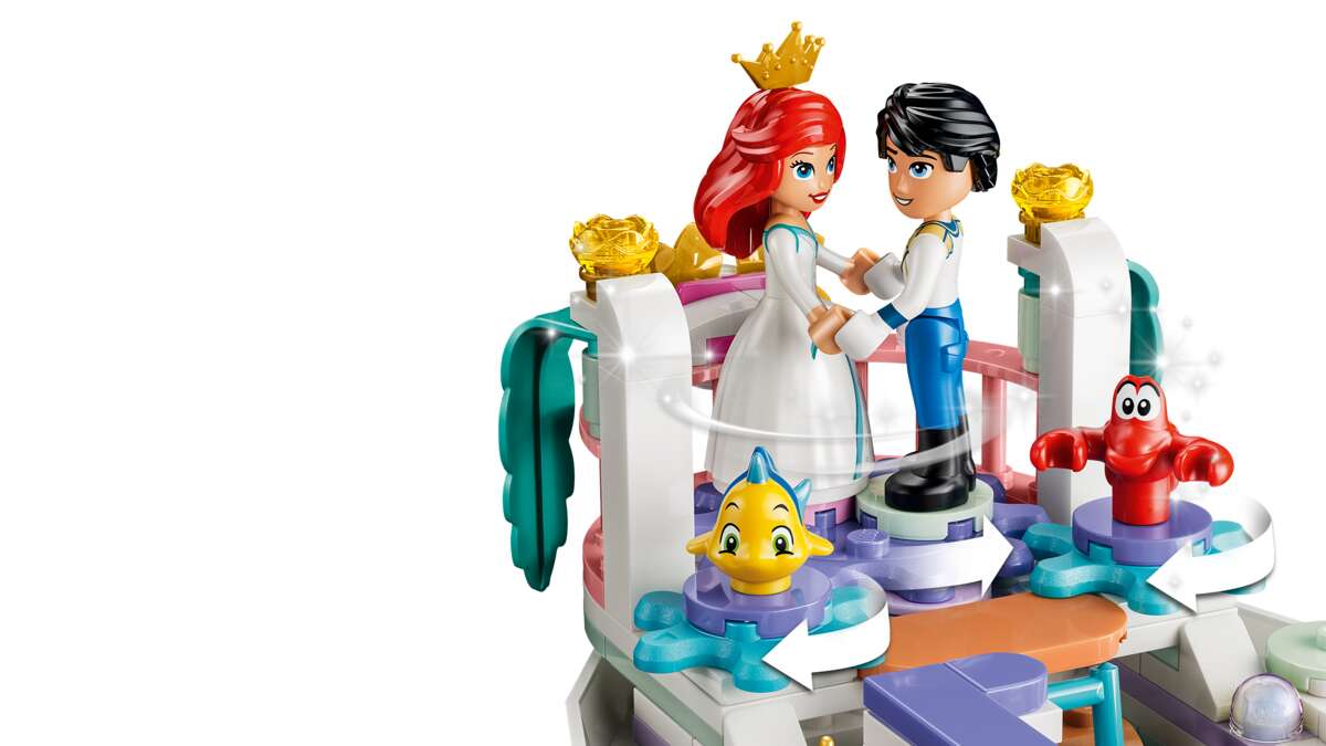 LEGO® ǀ Disney Princess Prinsesse Ariels bryllupsbåt 43299