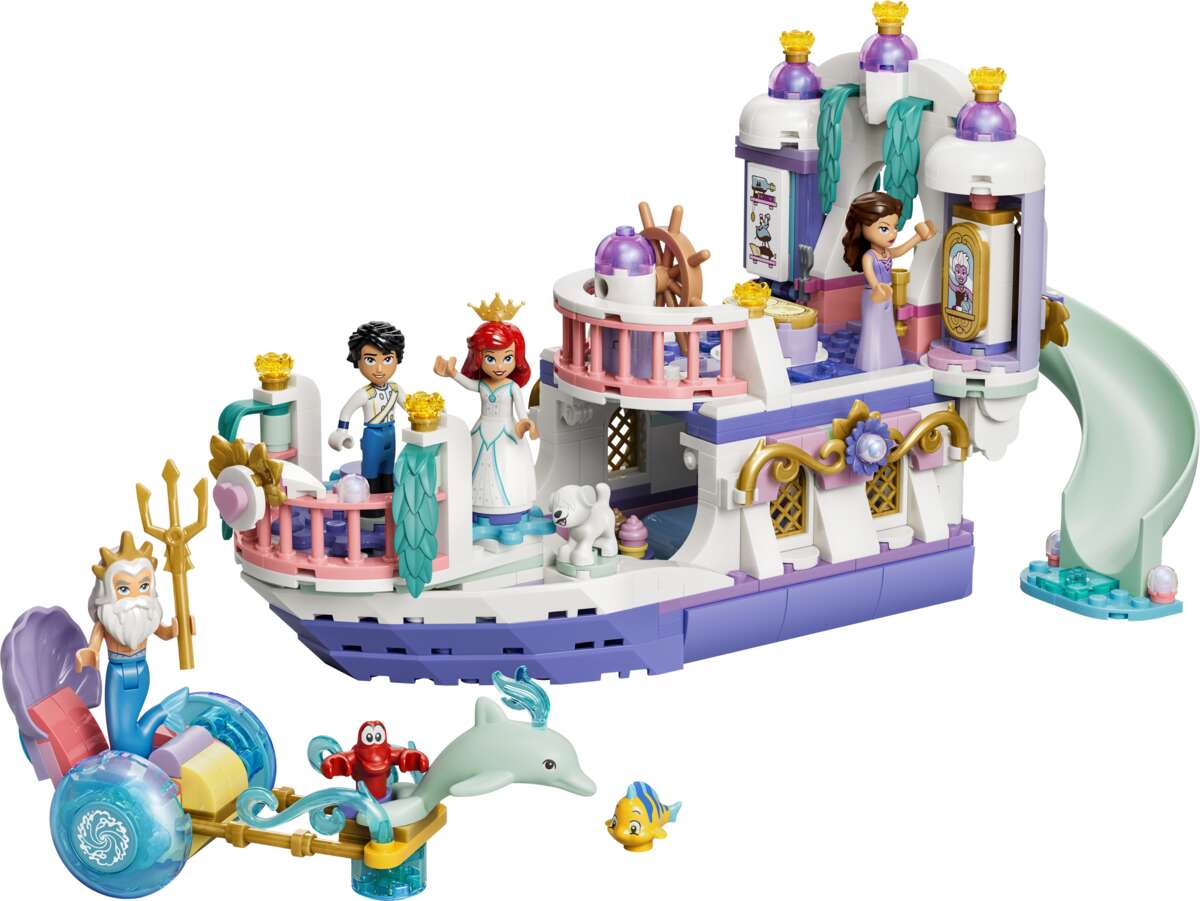 LEGO® ǀ Disney Princess Prinsesse Ariels bryllupsbåt 43299