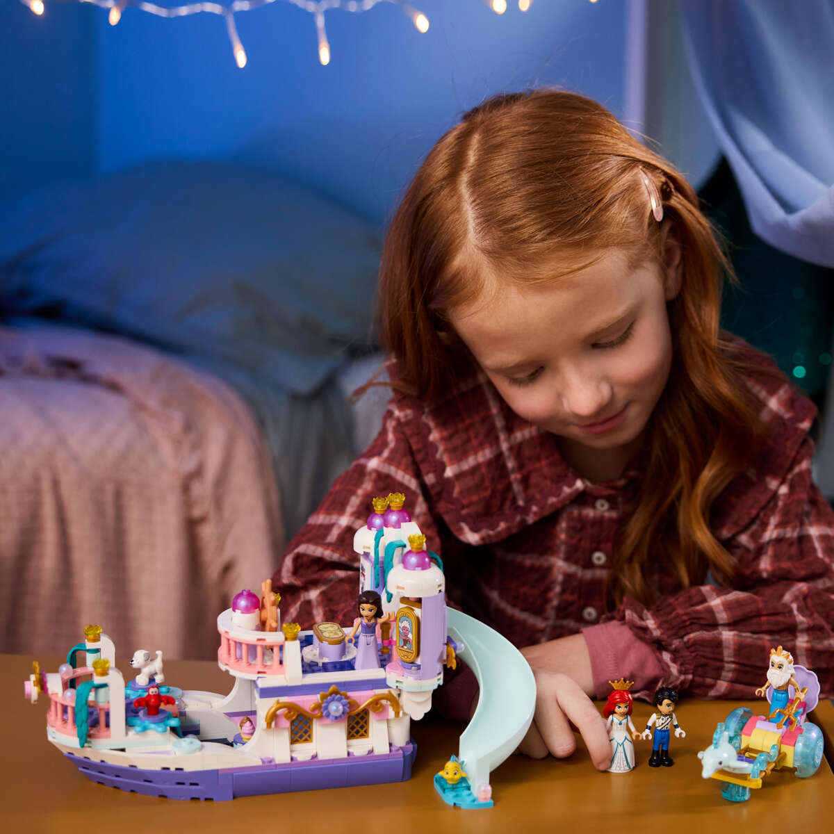 LEGO® ǀ Disney Princess Prinsesse Ariels bryllupsbåt 43299