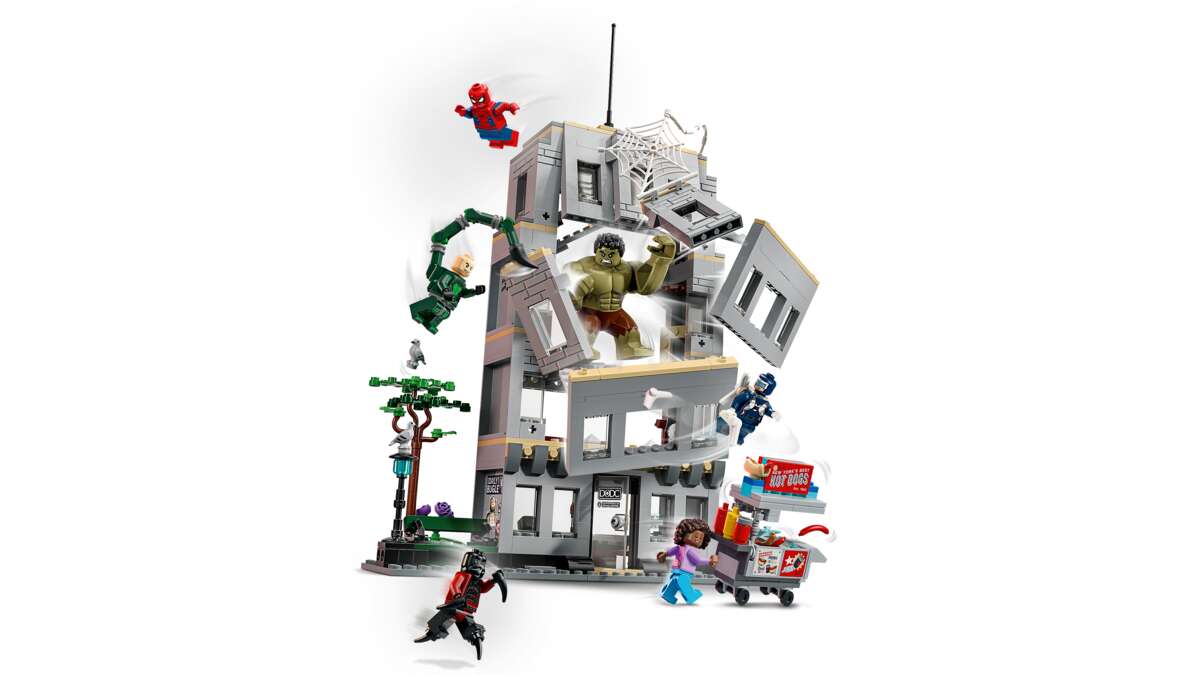 LEGO® ǀ Marvel Episk oppgjør mellom Spider-Man og Hulk 76350