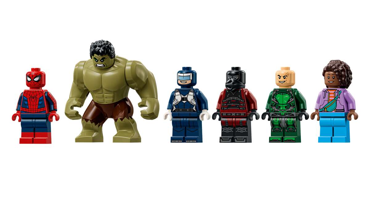 LEGO® ǀ Marvel Episk oppgjør mellom Spider-Man og Hulk 76350