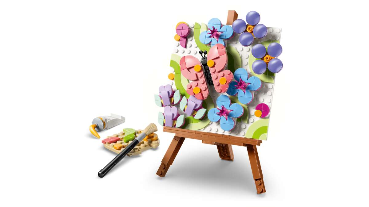 LEGO® Creator 3-i-1 Dekorativt blomstermaleri 31390