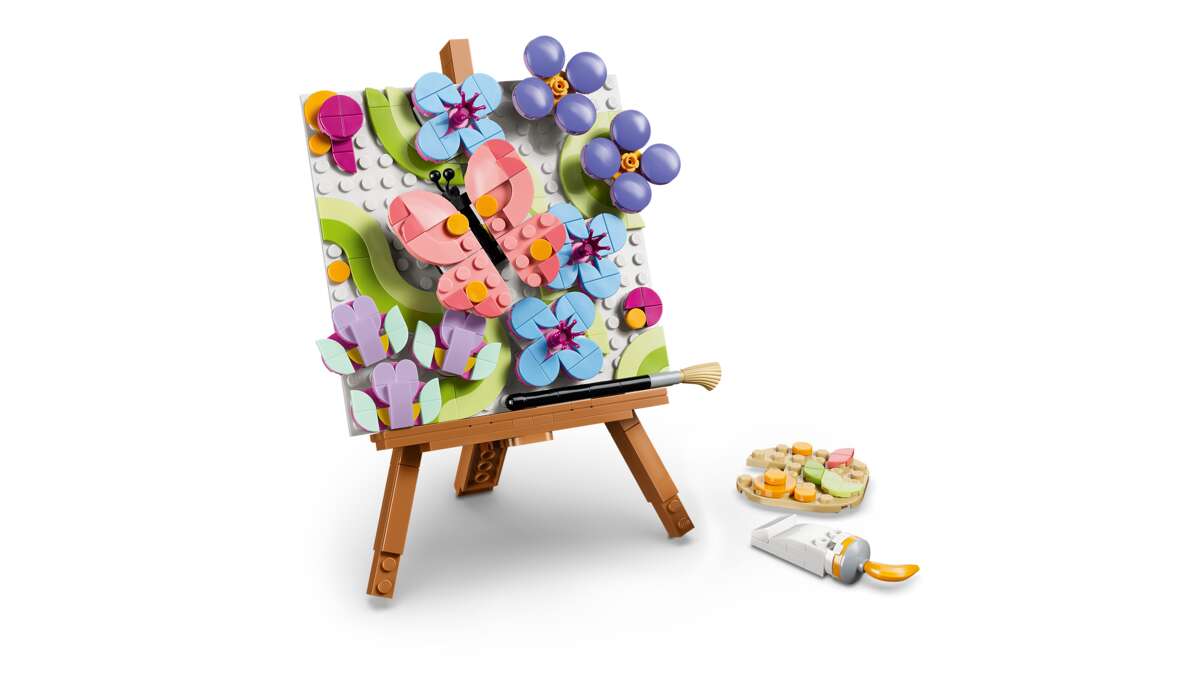 LEGO® Creator 3-i-1 Dekorativt blomstermaleri 31390