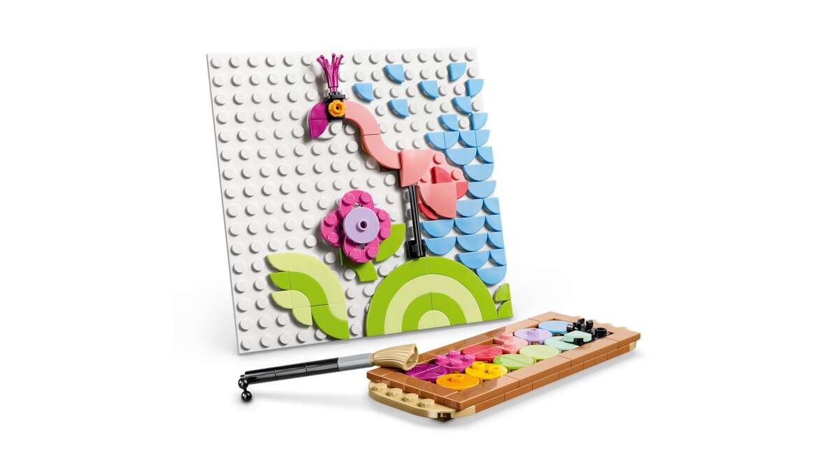 LEGO® Creator 3-i-1 Dekorativt blomstermaleri 31390