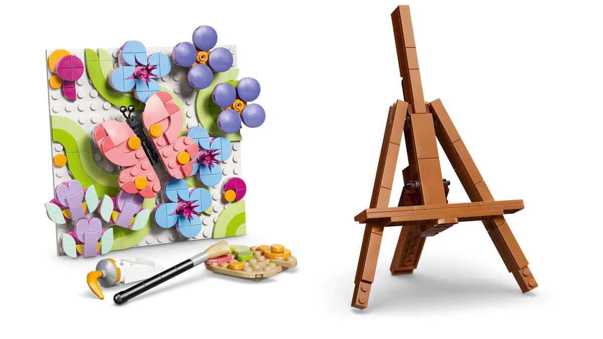 LEGO® Creator 3-i-1 Dekorativt blomstermaleri 31390