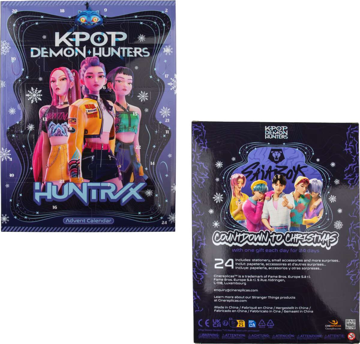 KPOP Demon Hunters Classic julekalender 2026