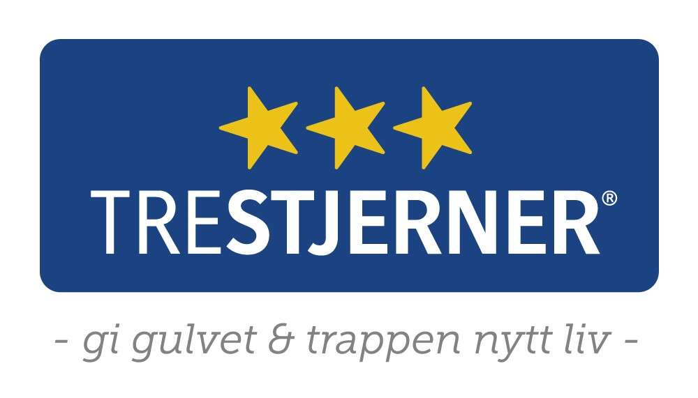 TreStjerner 40/halvblank gulvmaling