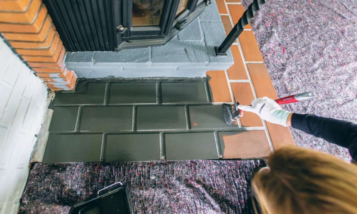 TreStjerner 40/halvblank gulvmaling