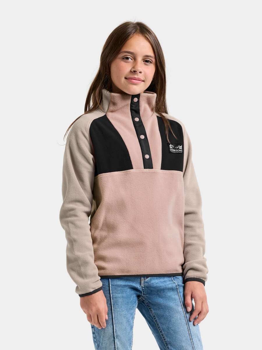 Didriksons Yokto 1/2 zip fleecegenser barn