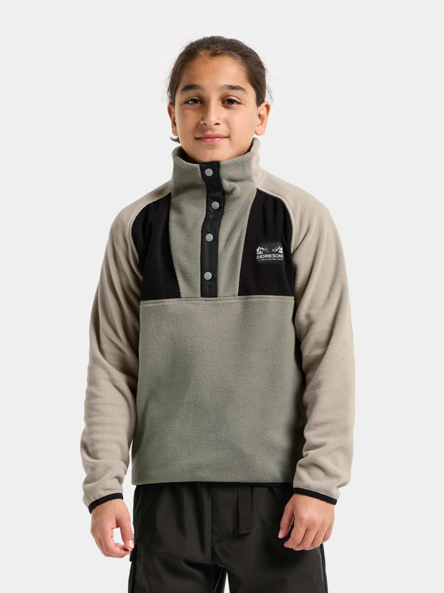Didriksons Yokto 1/2 zip fleecegenser barn